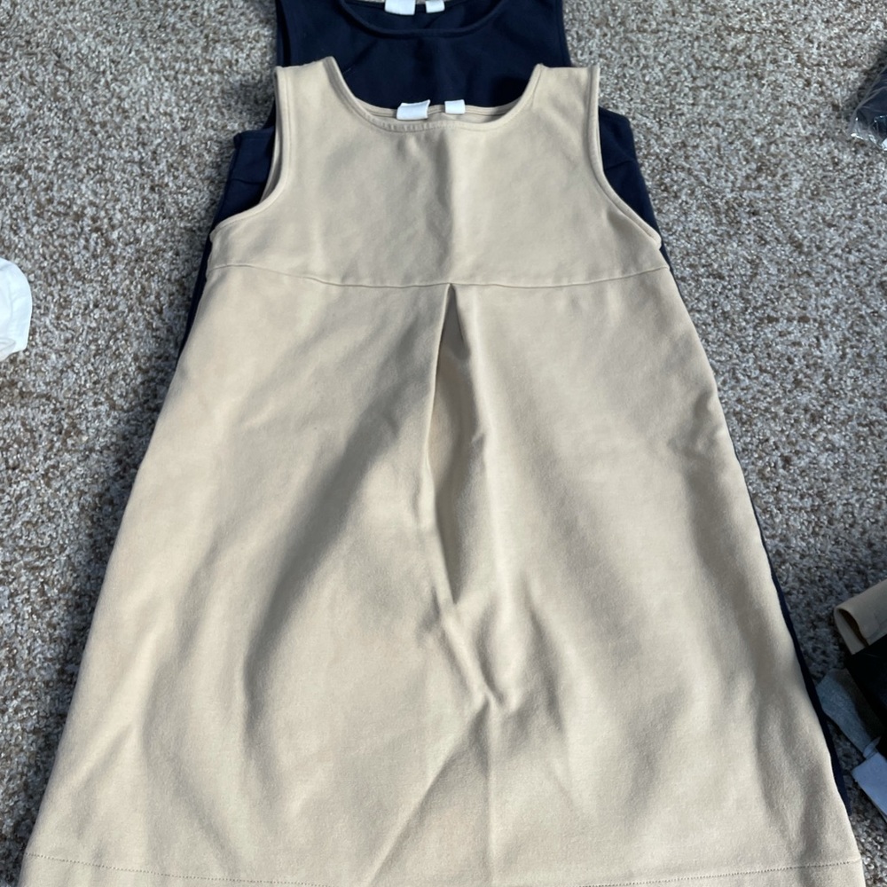 Gap medium dresses one tan one navy